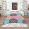 Designart 'Vintage Arabic Decorative Elements' Bohemian & Eclectic Bedding Set - Duvet Cover & Shams